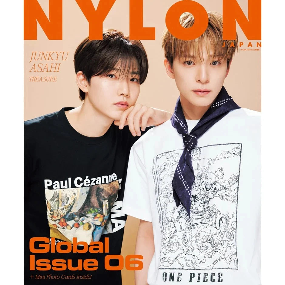 JUNKYU & ASAHI (TREASURE) - NYLON JAPAN (GLOBAL ISSUE 06) Nolae