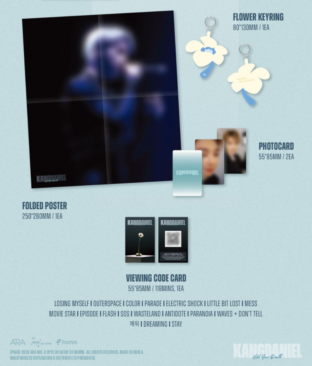 KANG DANIEL - HOLD YOUR BREATH (VIEWING CODE) Nolae