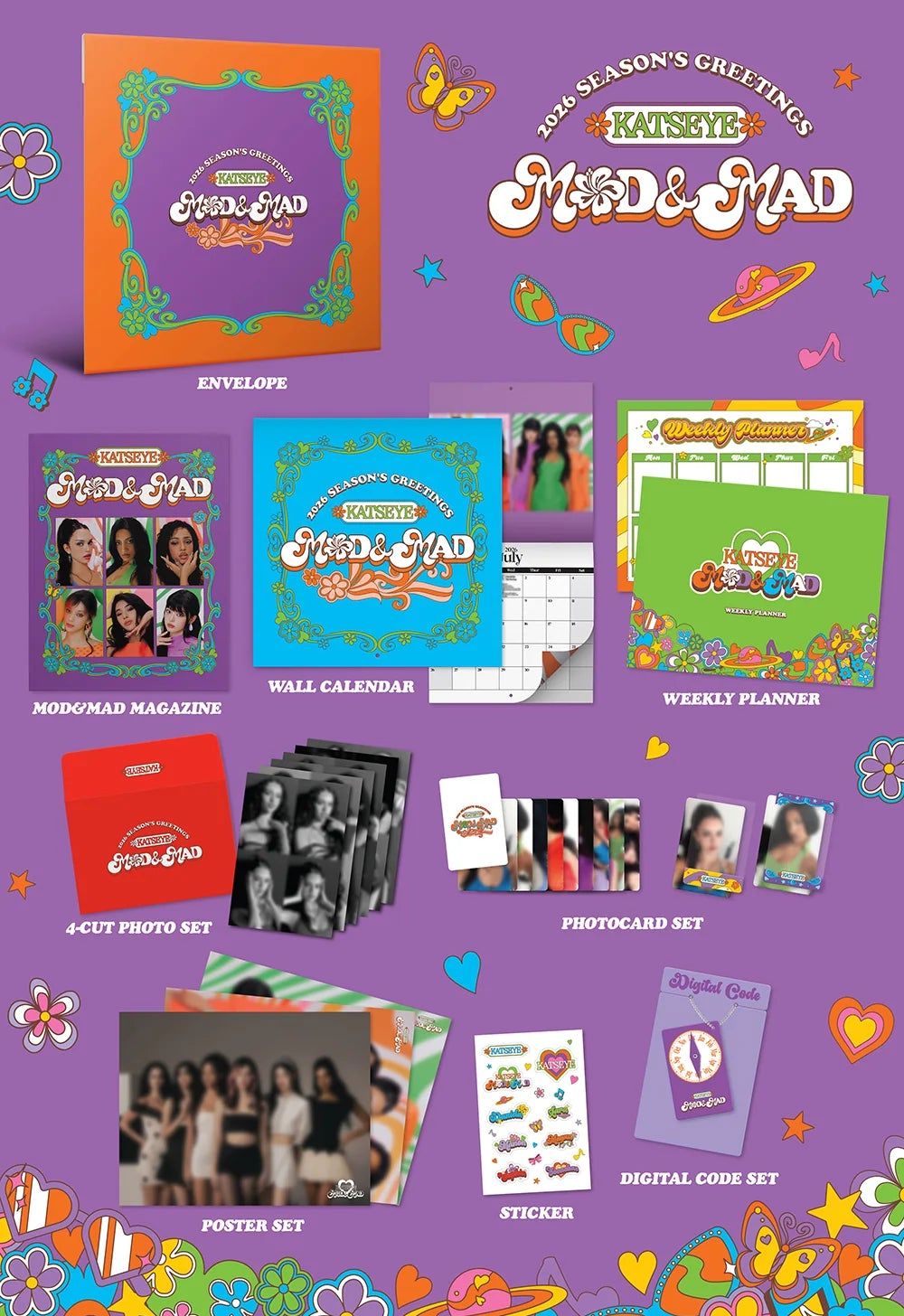 KATSEYE - 2026 SEASON'S GREETINGS + Musicplant Gift Nolae