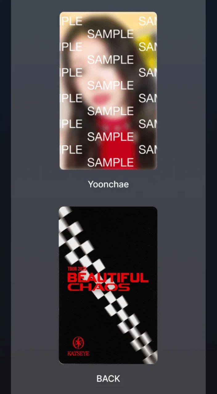 KATSEYE - THE BEAUTIFUL CHAOS OFFICIAL MD Nolae