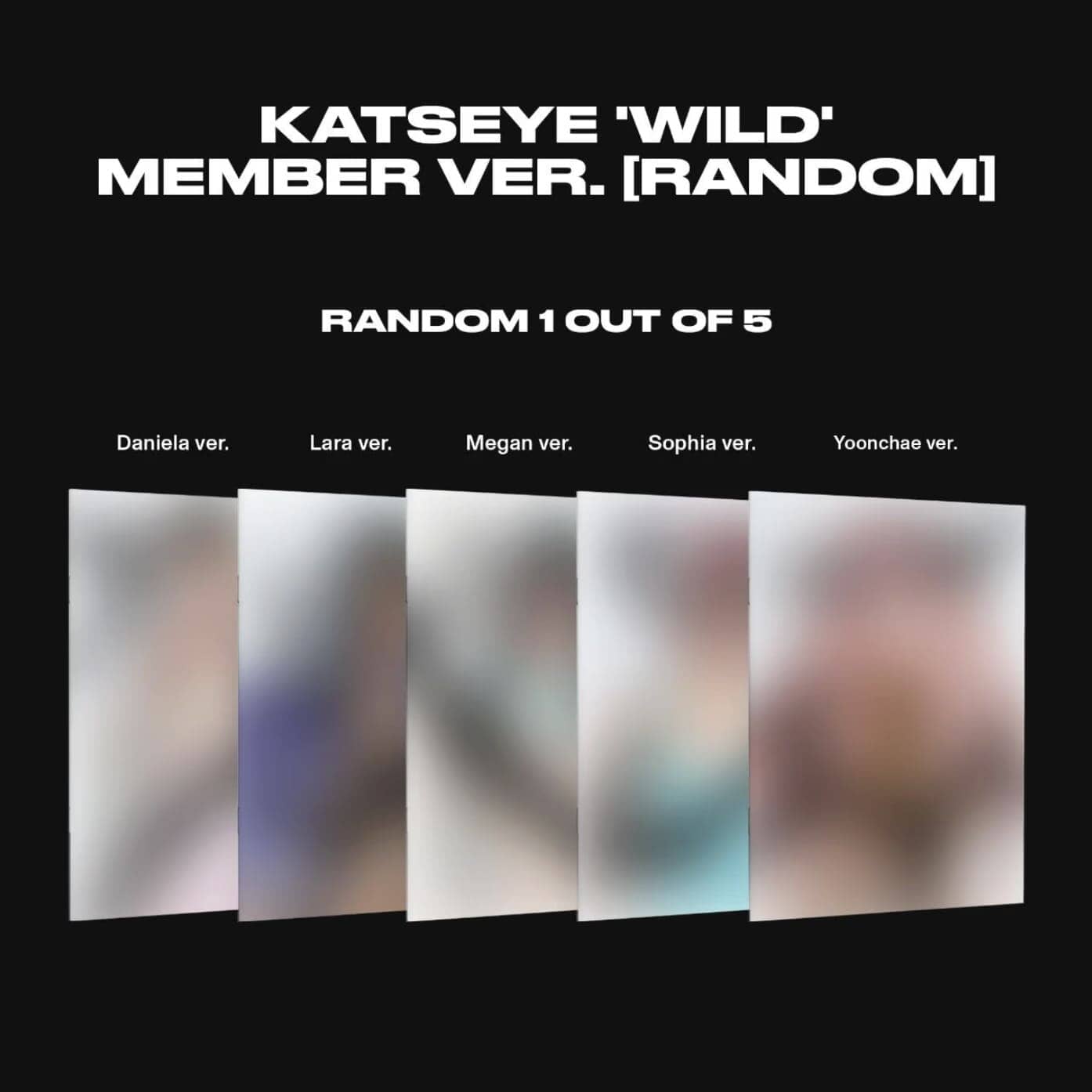 KATSEYE - WILD (MEMBER VER.) Nolae