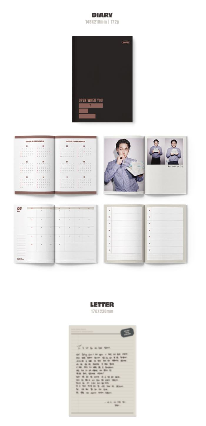 KIM BUM - 2024 SEASON'S GREETINGS (OPEN WHEN YOU...) Nolae