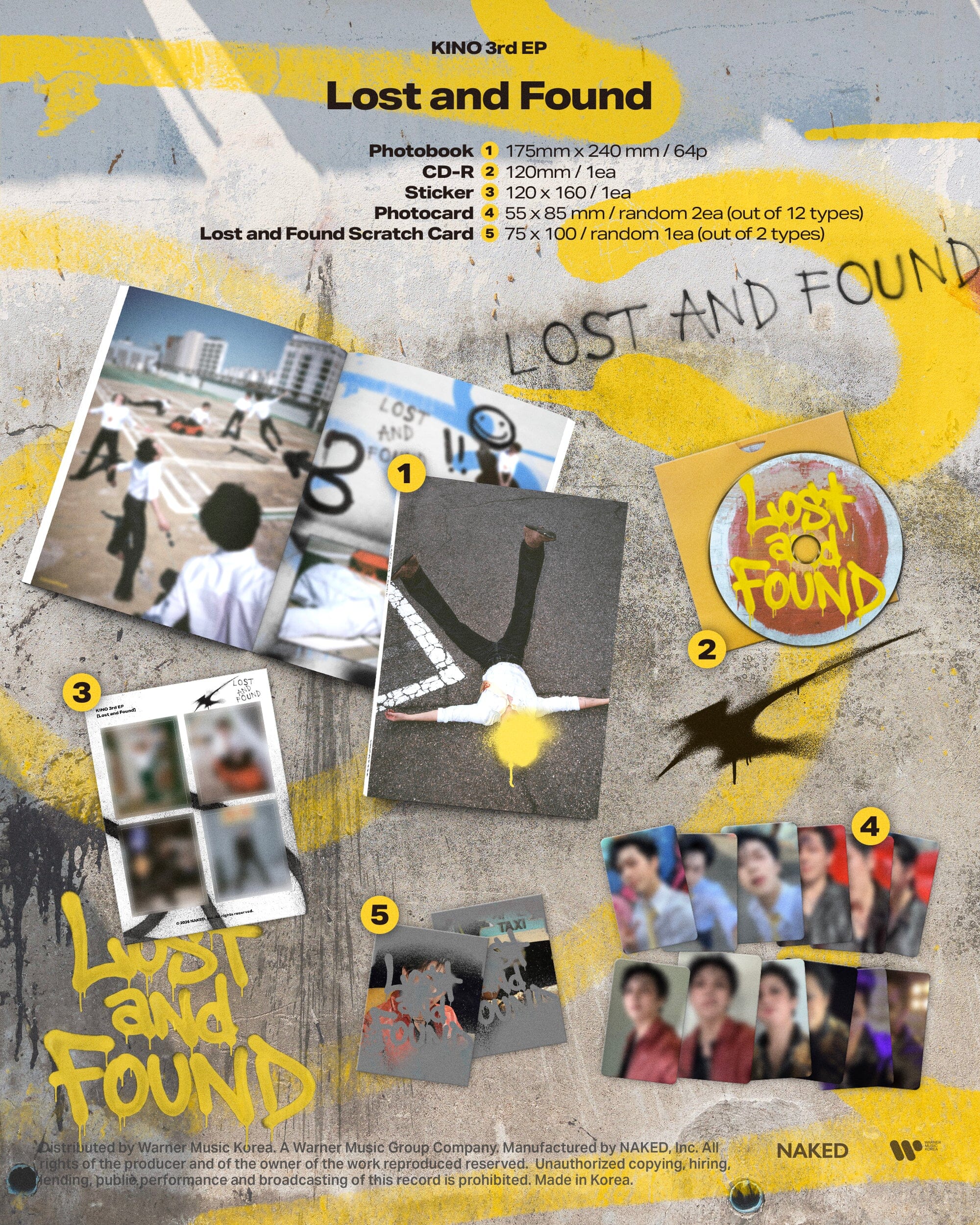 KINO (PENTAGON) - LOST AND FOUND Nolae
