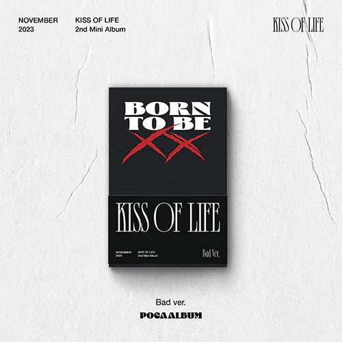 KISS OF LIFE - BORN TO BE XX (2ND MINI ALBUM) POCA ALBUM Nolae