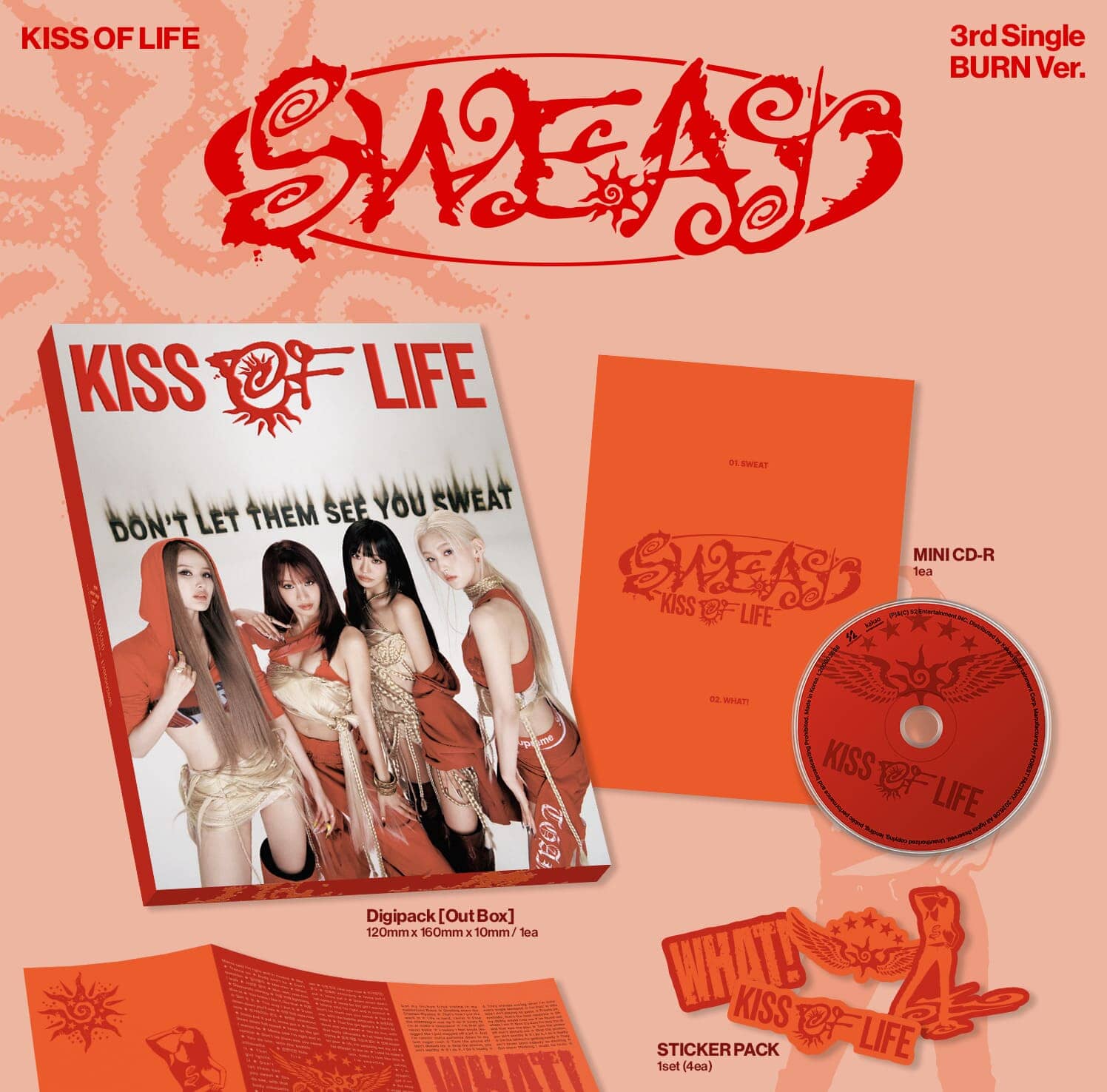 KISS OF LIFE - SWEAT Nolae