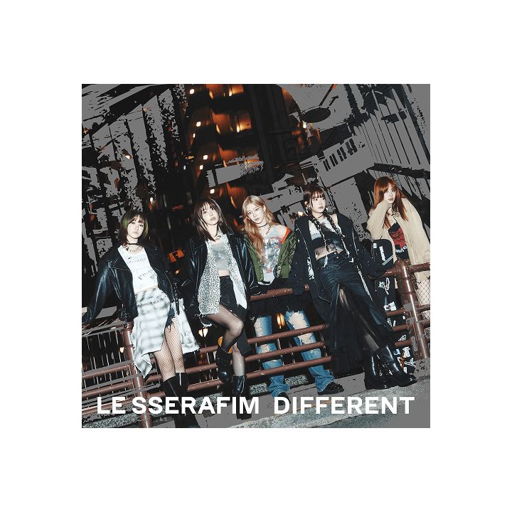 LE SSERAFIM - DIFFERENT (JAPAN 4TH SINGLE) + Weverse Gift
