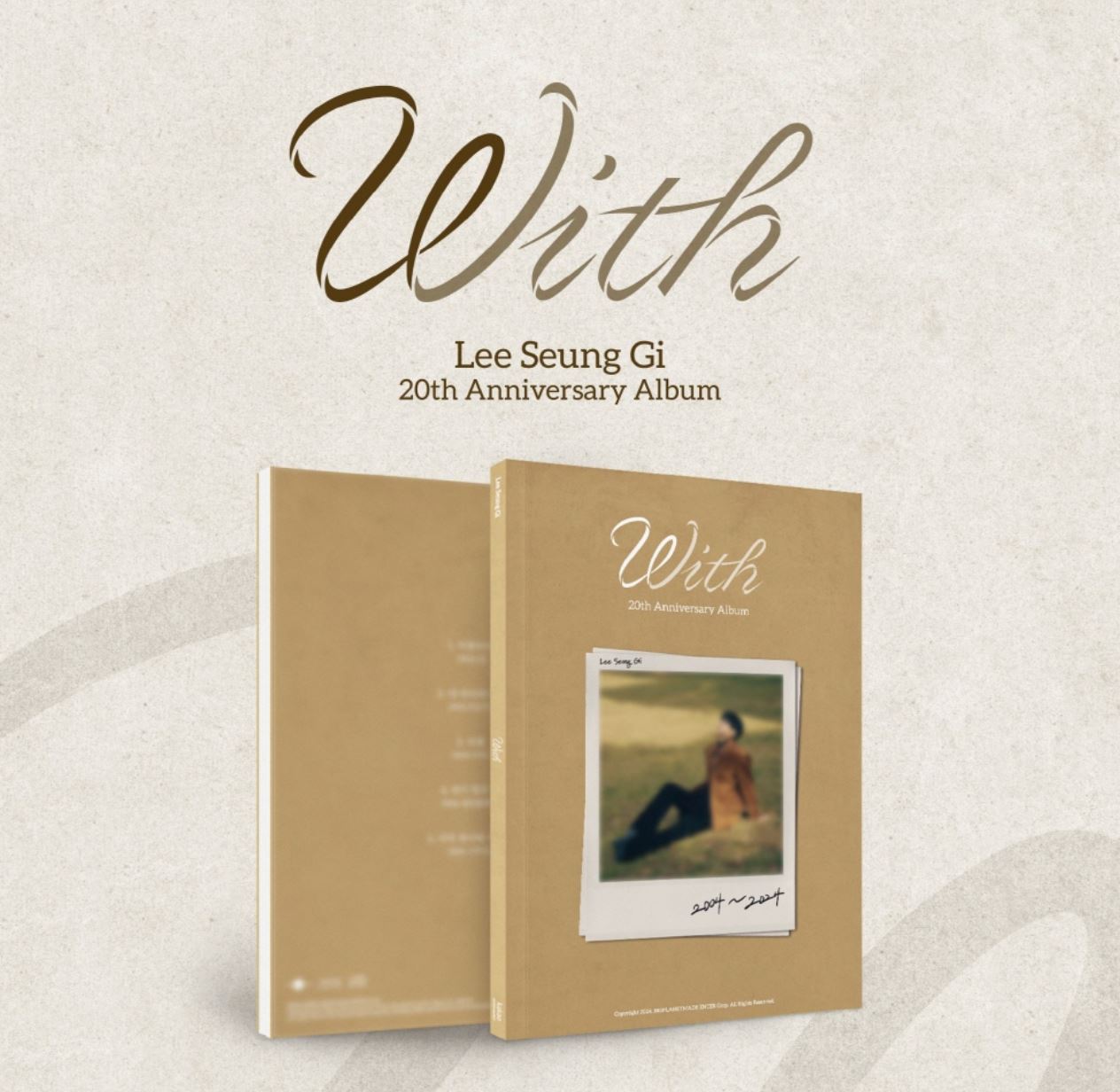 LEE SEUNG GI - WITH (20TH ANNIVERSARY ALBUM) Nolae