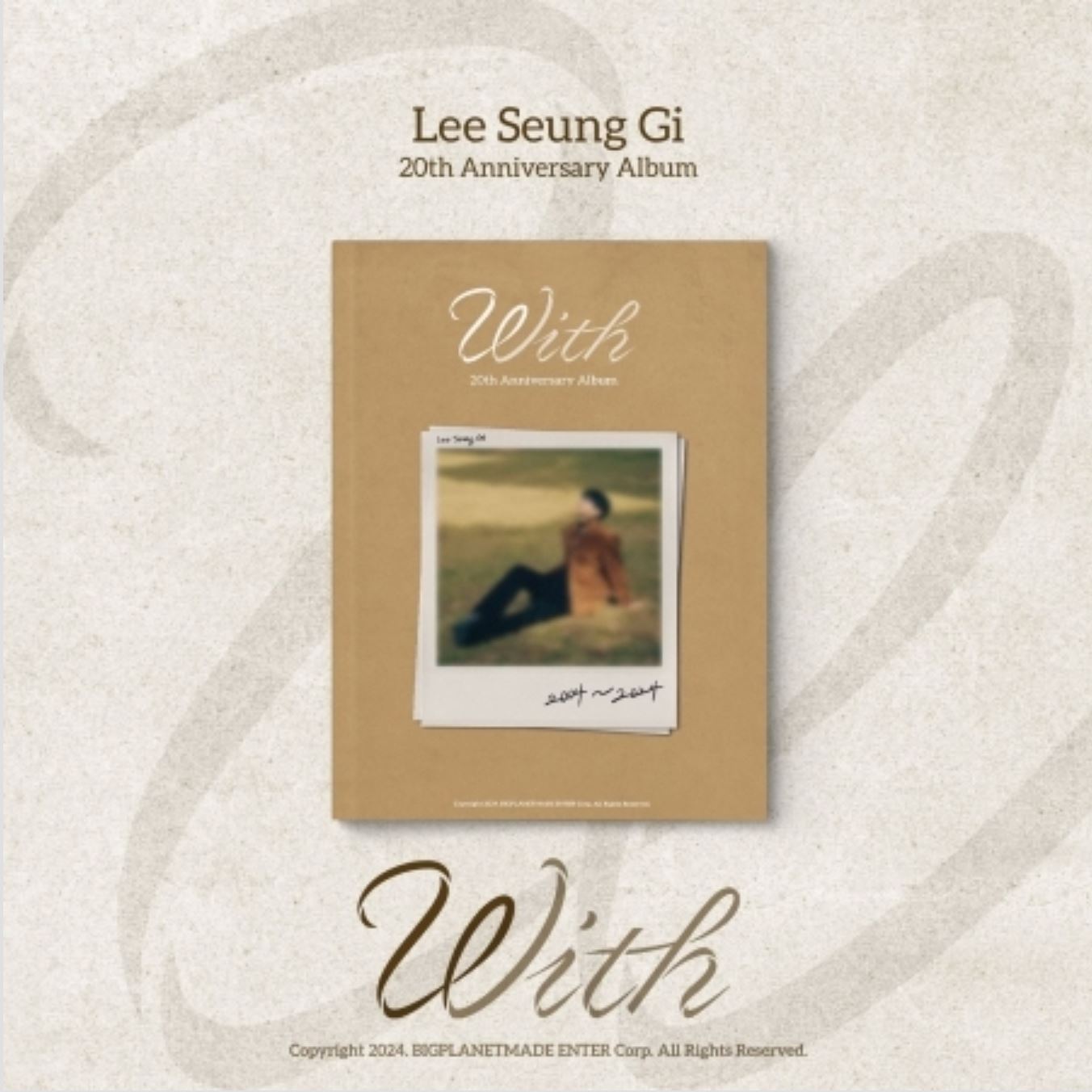 LEE SEUNG GI - WITH (20TH ANNIVERSARY ALBUM) Nolae