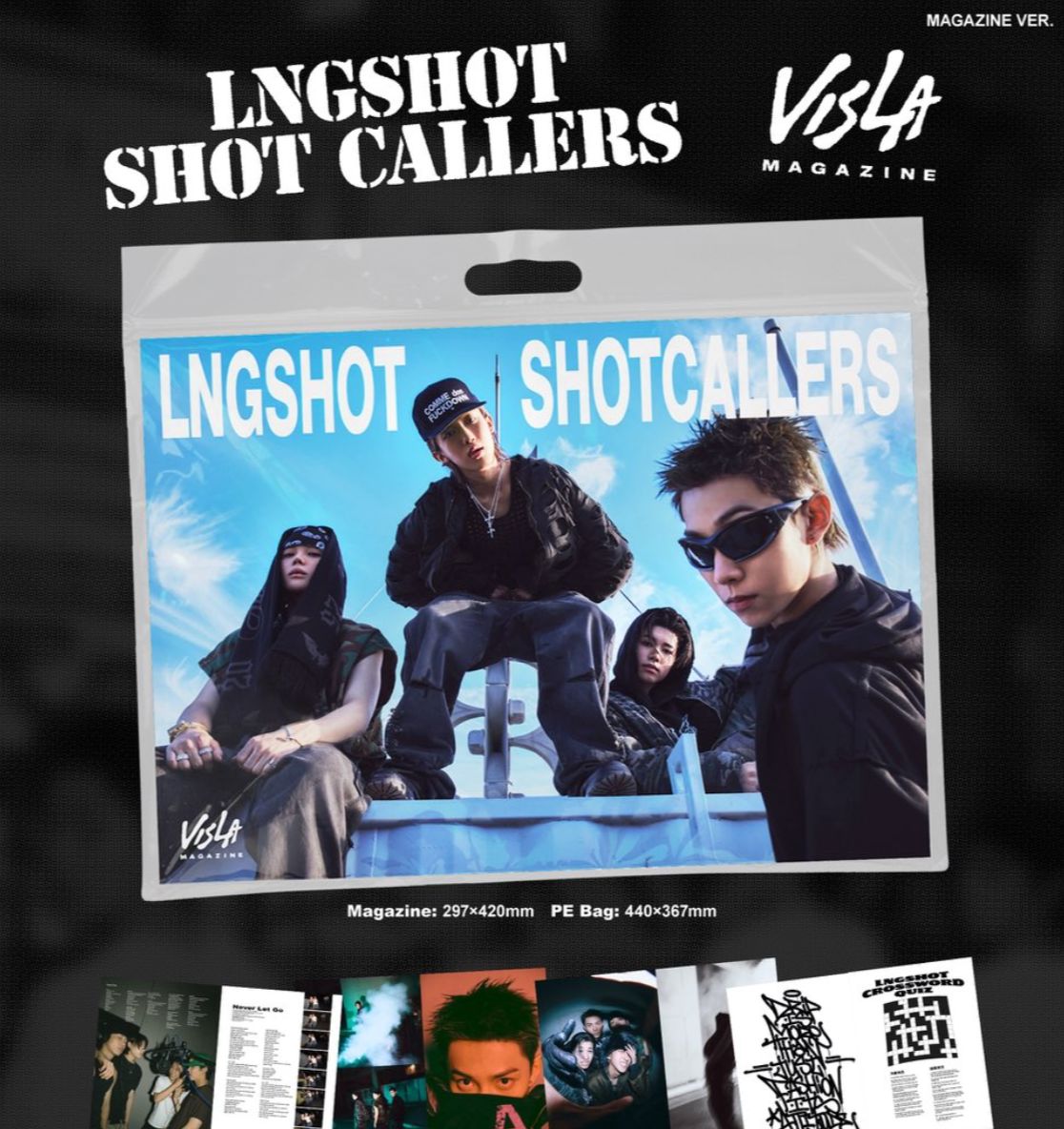 K-POP・アジア LNGSHOT SHOT CALLERS Magazine ver. LNGSHOT - SHOT CALLERS (MAGAZINE VER.)