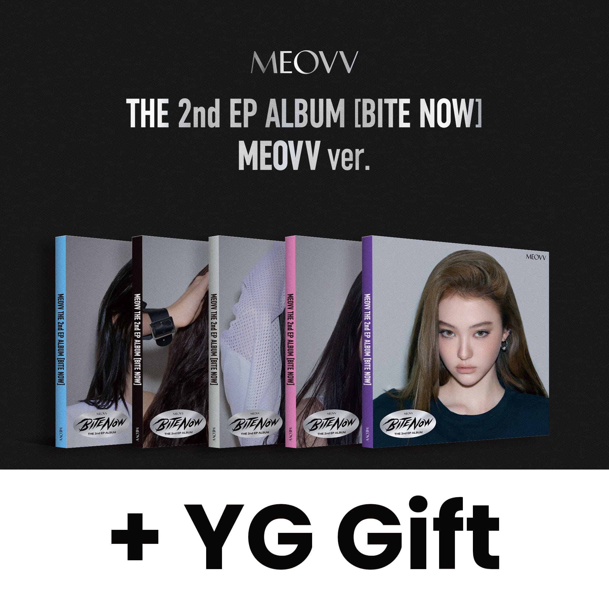 MEOVV - BITE NOW (MEOVV VER.) + YG Gift Nolae