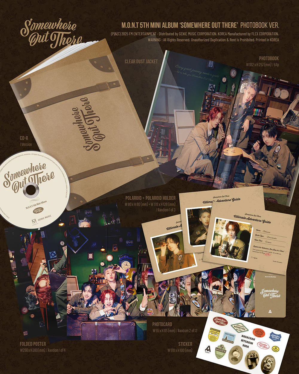 M.O.N.T - SOMEWHERE OUT THERE (PHOTOBOOK VER) Nolae