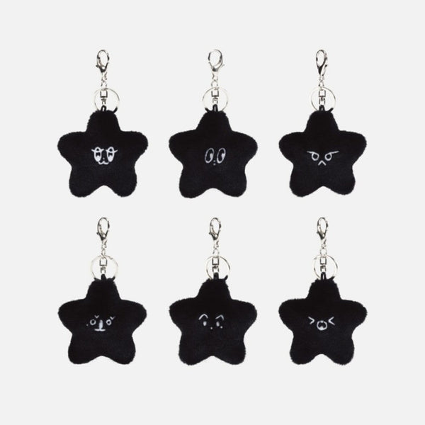 【211007st】NCT127 STICKER ビーズ キーホルダー 韓国 NCT 127 - BLACK STARFISH DOLL KEYRING (4TH TOUR 'NEO CITY : SEOUL – TH