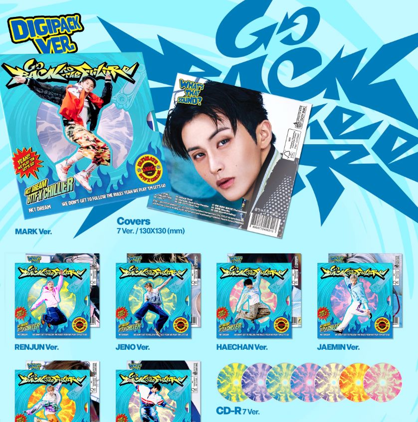 NCT DREAM - GO BACK TO THE FUTURE (DIGIPACK VER.) Nolae