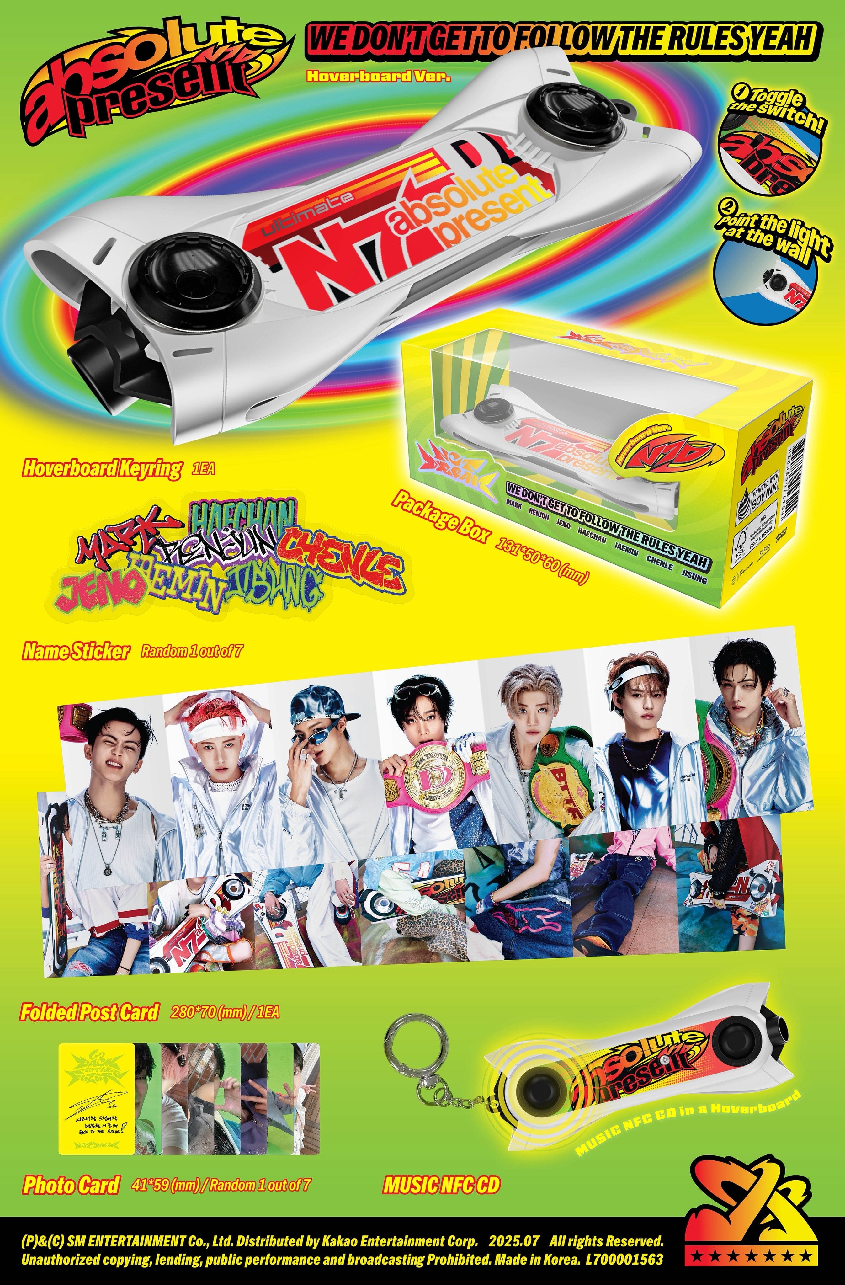 NCT DREAM - GO BACK TO THE FUTURE (HOVERBOARD VER.) Nolae