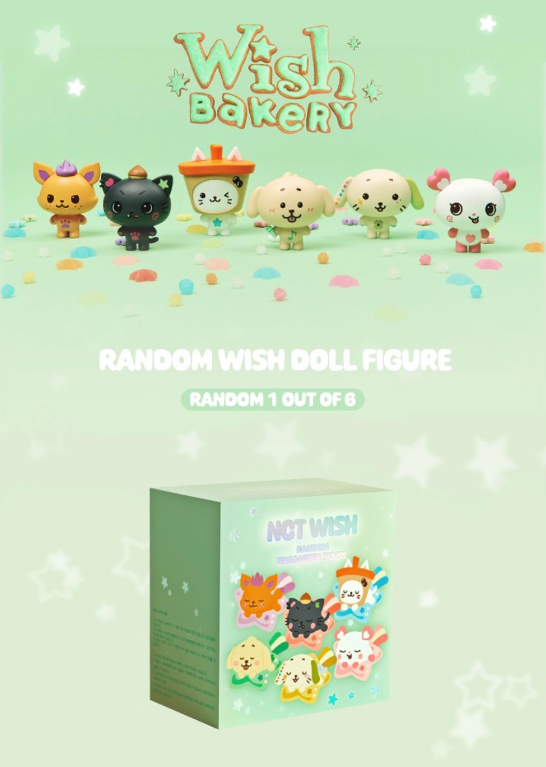 NCT WISH - WISH DOLL FIGURE (WISH BAKERY)