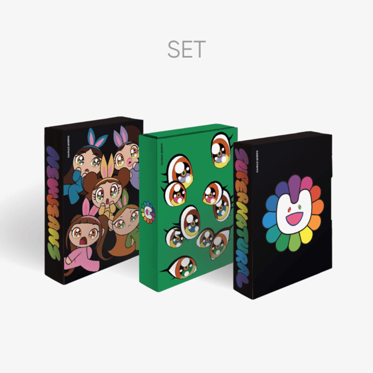 NEWJEANS - SUPERNATURAL (WEVERSE ALBUMS VER.) SET + Weverse Gift Nolae