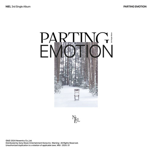 NIEL (TEEN TOP) - PARTING EMOTION (3RD SINGLE ALBUM) Nolae