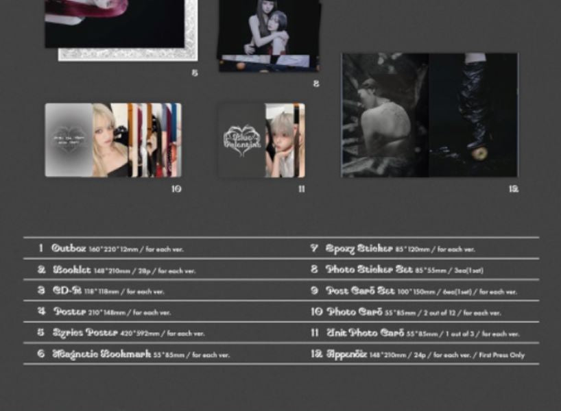 NMIXX - BLUE VALENTINE + Apple Music Photocard Nolae