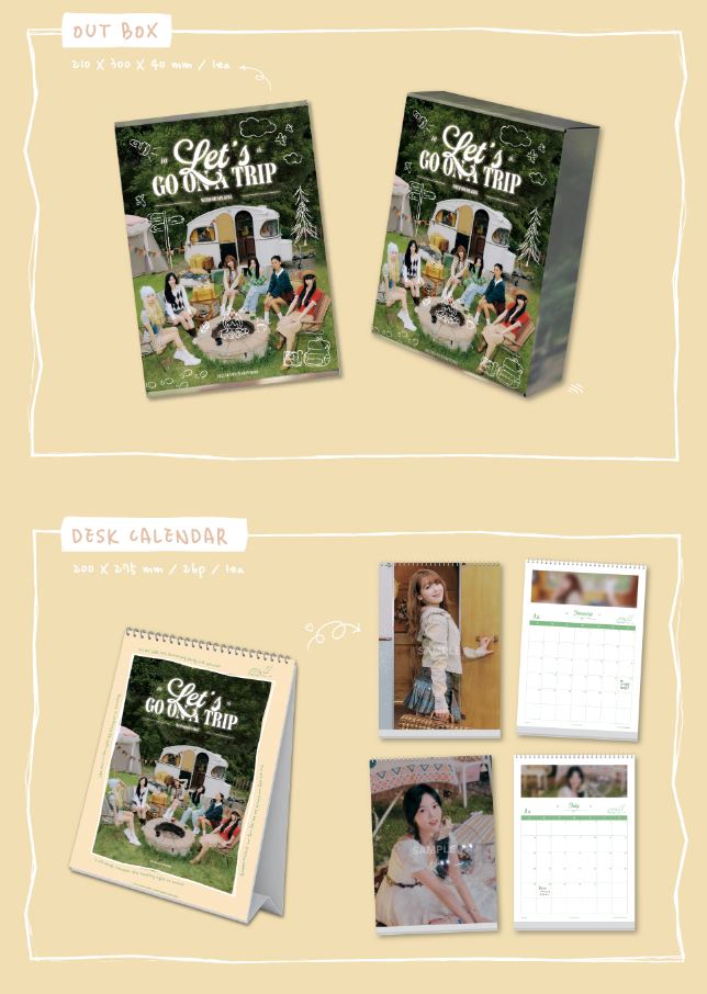 OH MY GIRL - 2025 SEASON'S GREETINGS (LET'S GO ON A TRIP) Nolae