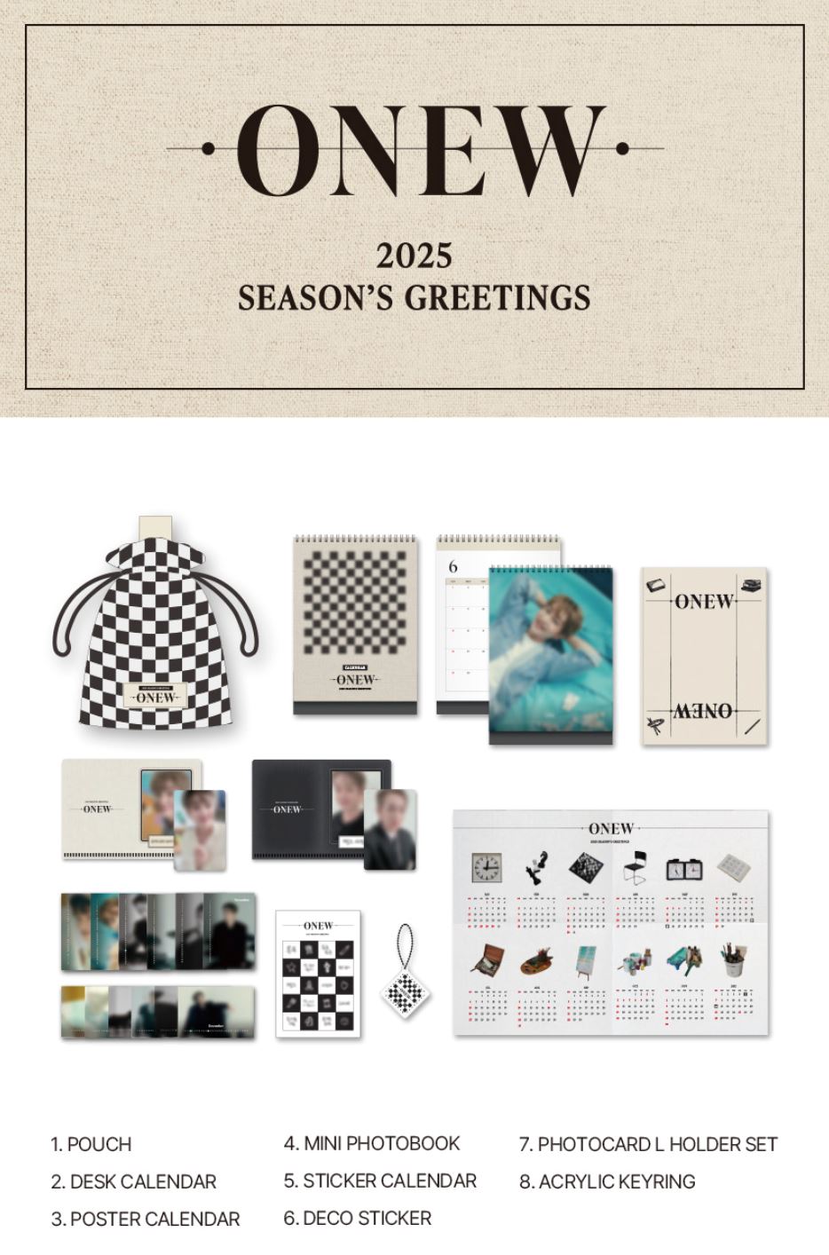 ONEW (SHINEE) - 2025 SEASON'S GREETINGS Nolae