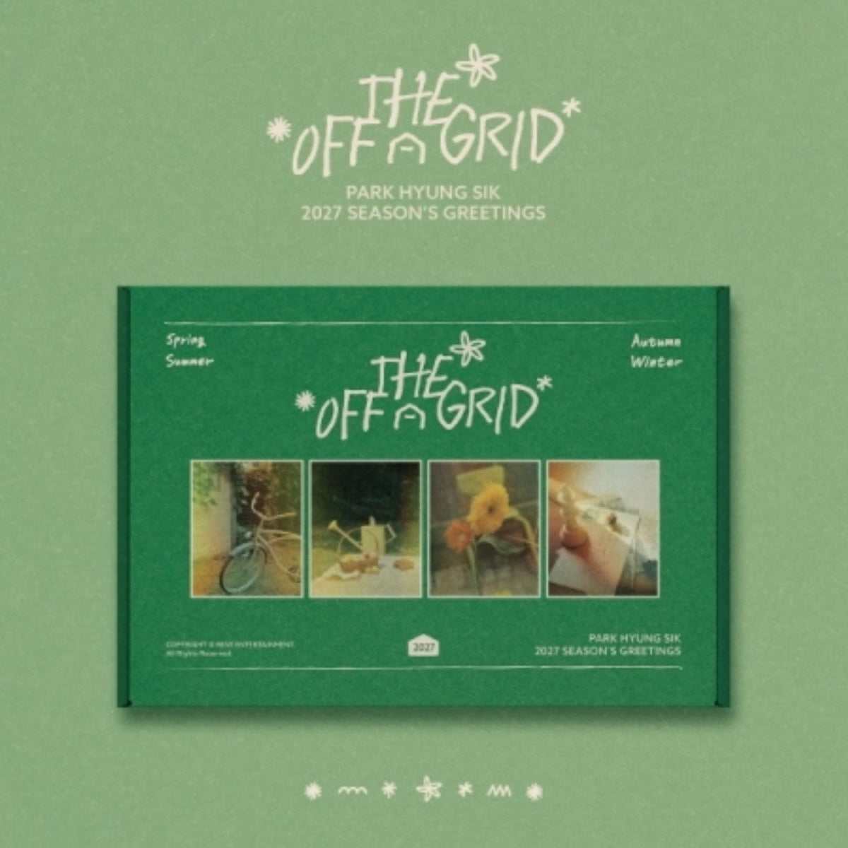 PARK HYUNG SIK - 2027 SEASON’S GREETINGS (OFF THE GRID) Nolae