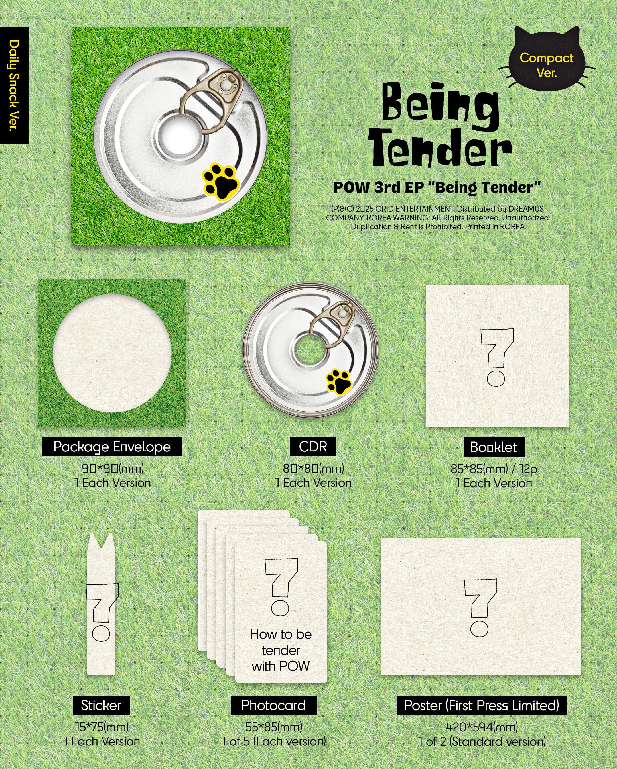 POW - BEING TENDER (COMPACT VER.) Nolae