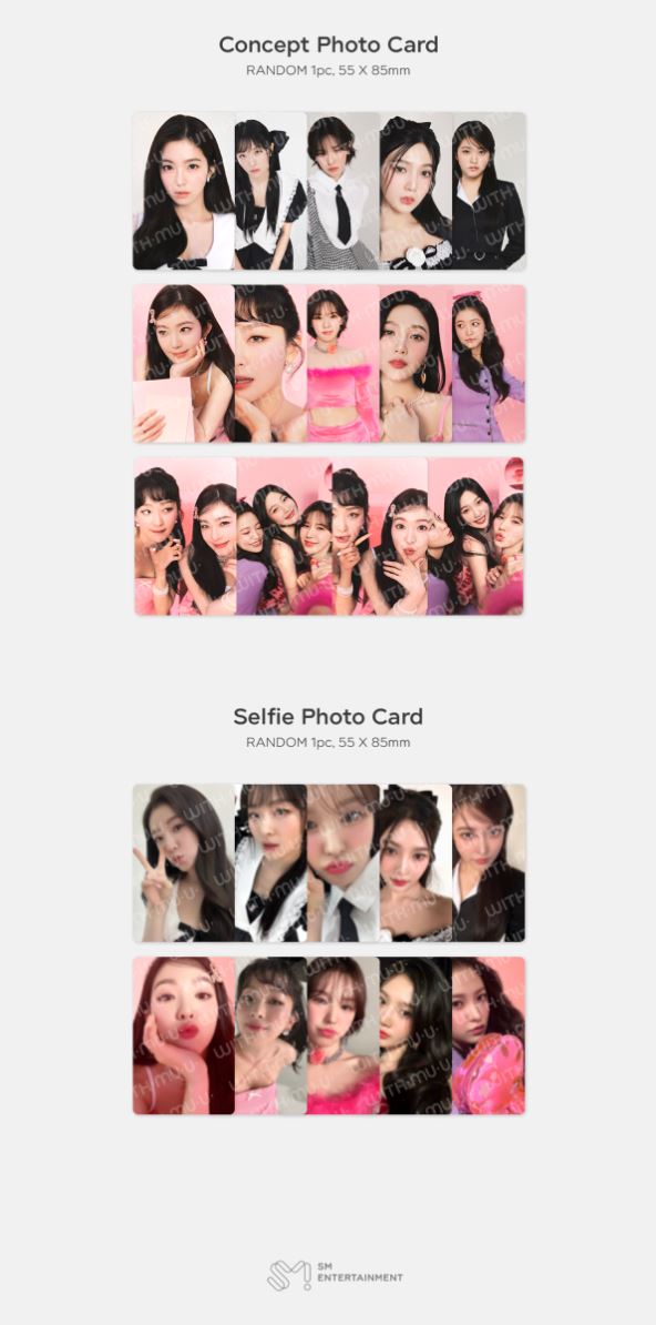 RED VELVET - RANDOM TRADING CARD SET (2024 SEASON'S GREETINGS OFFICIAL MD) Nolae