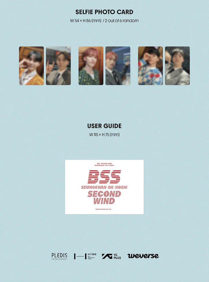 SEVENTEEN BSS - SECOND WIND (WEVERSE VER.) Nolae