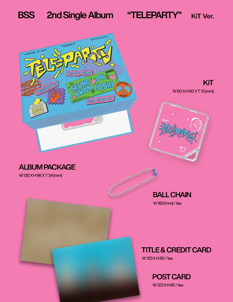 SEVENTEEN BSS - TELEPARTY (KIT VER.) Nolae