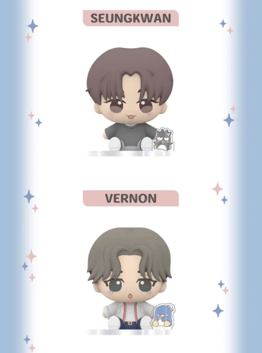 SEVENTEEN - FIGURES (SEVENTEEN X SANRIO CHARACTER OFFICIAL MD) Nolae