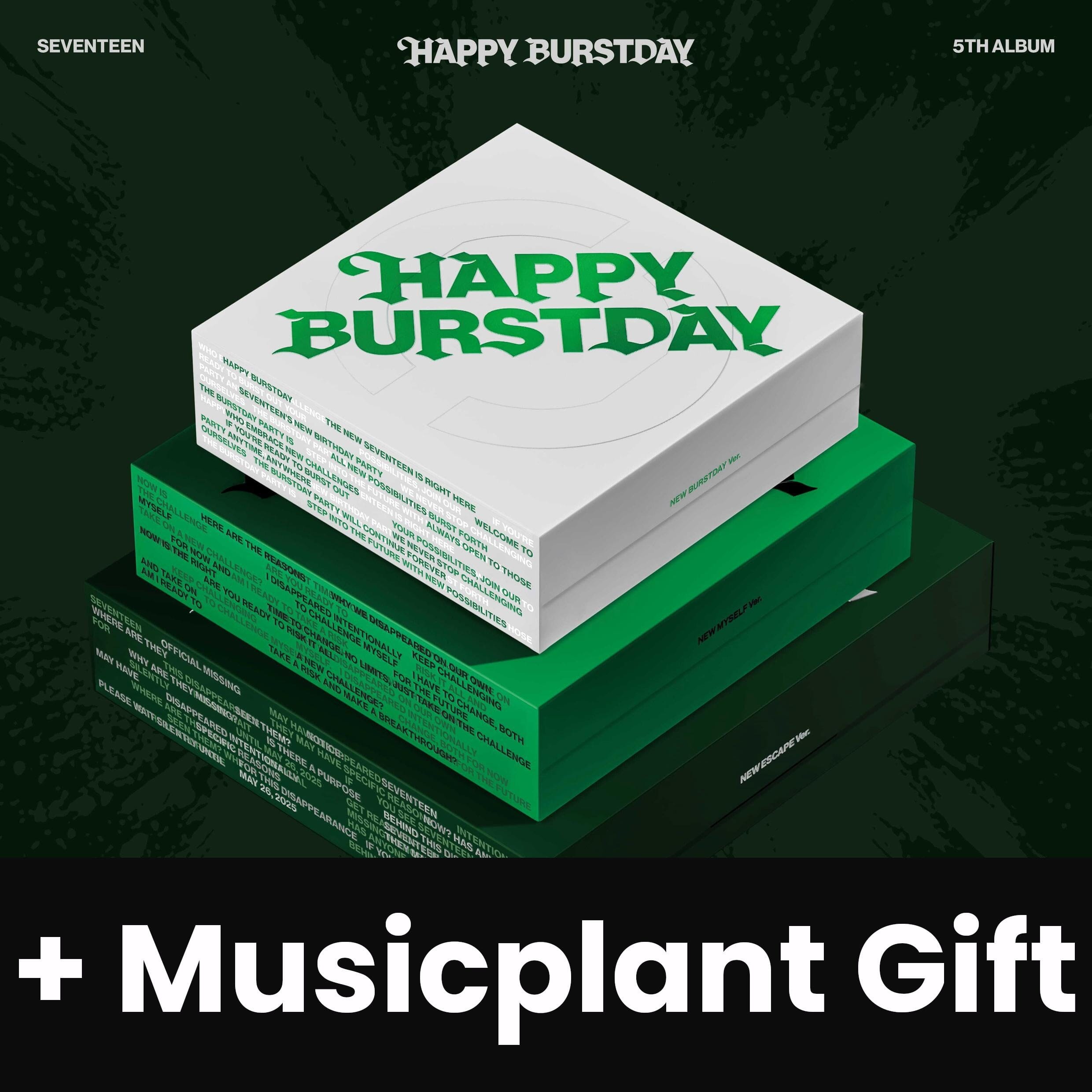 SEVENTEEN - HAPPY BURSTDAY + Musicplant Gift Nolae