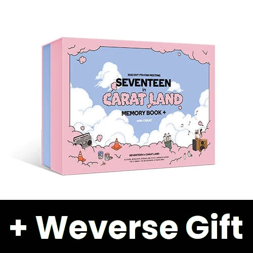 SEVENTEEN - SEVENTEEN in CARAT LAND (MEMORY BOOK + DIGITAL CODE) + Weverse Gift Nolae