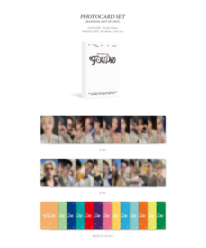 SEVENTEEN - TOUR 'FOLLOW' TO SEOUL + Weverse Gift Nolae