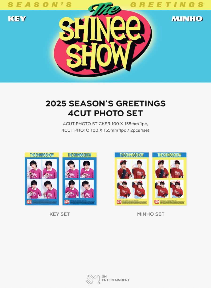 SHINEE - 2025 SM ARTIST SEASON’S GREETINGS OFFICIAL MD Nolae