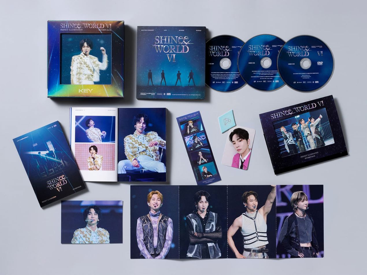 SHINEE - SHINEE WORLD VI : PERFECT ILLUMINATION SHINEE'S BACK (DVD & B