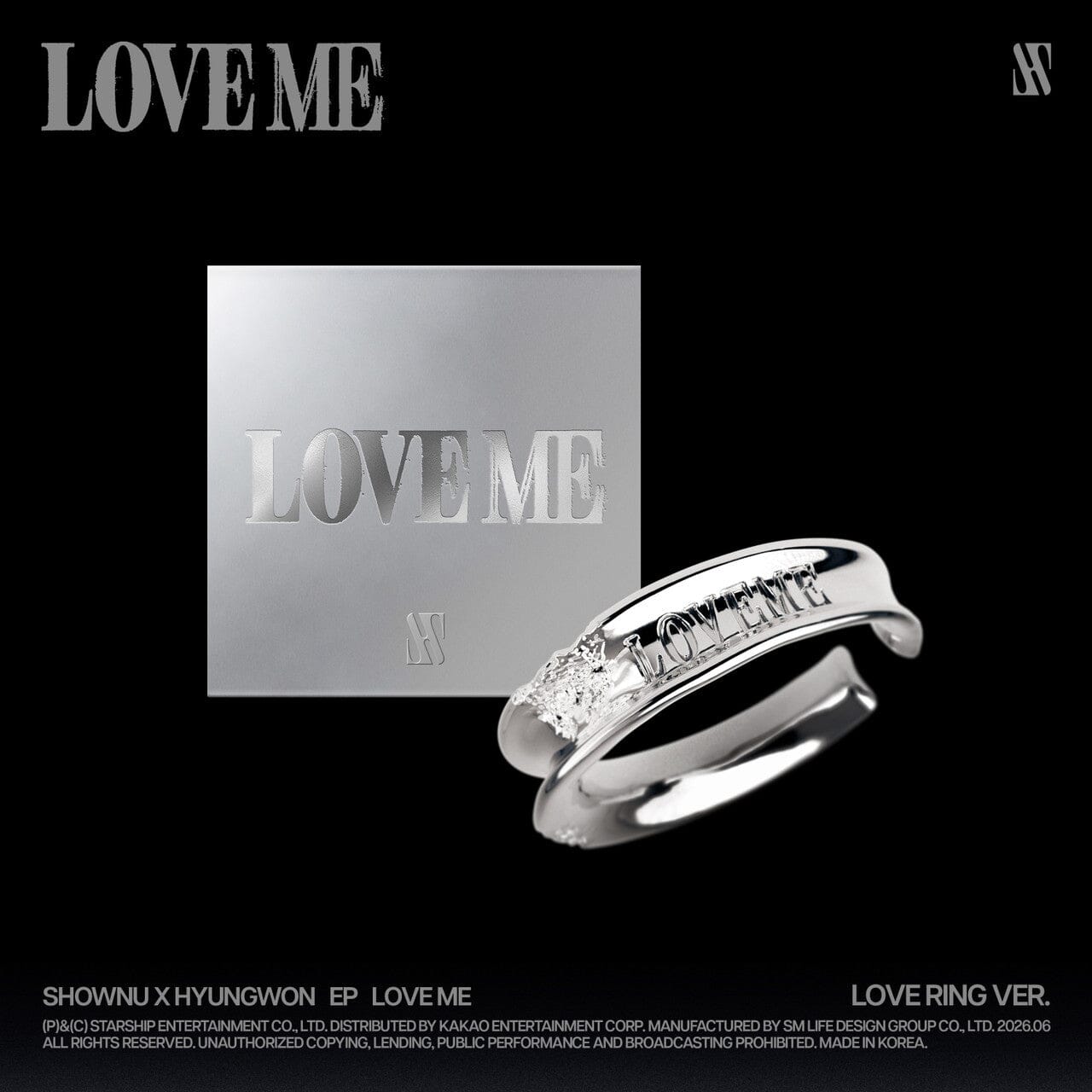 SHOWNU X HYUNGWON (MONSTA X) - LOVE ME (LOVE RING VER.) Nolae