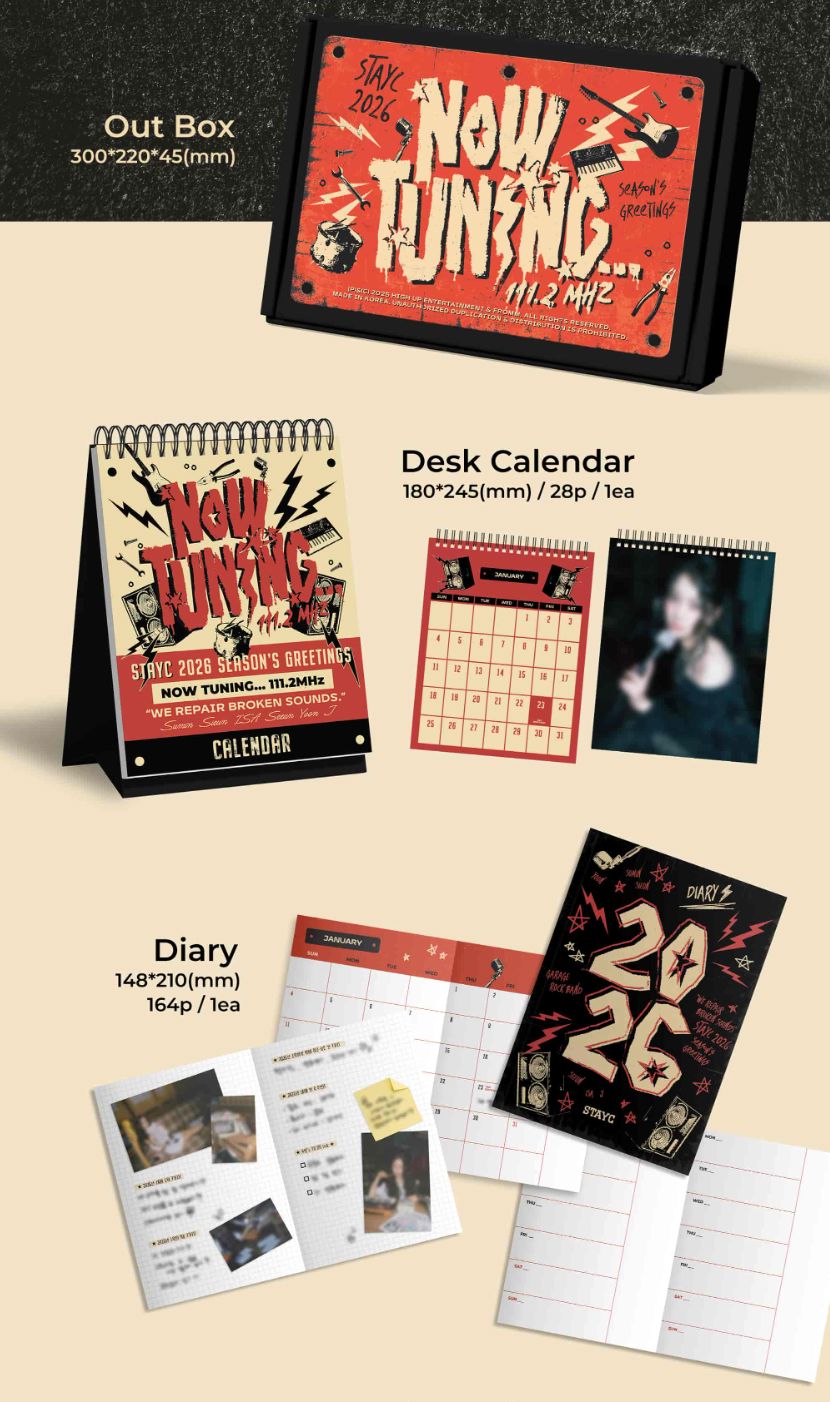 STAYC - 2026 SEASON’S GREETINGS (NOW TUNING… 111.2MHZ) Nolae