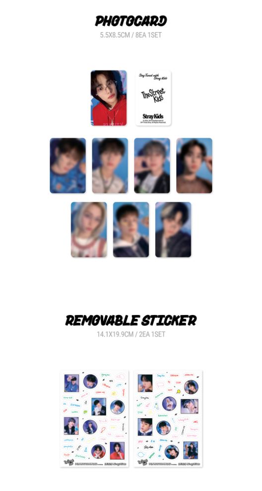 STRAY KIDS - 2025 SEASON'S GREETINGS (THE STREET KIDS) + Photocard Set Nolae