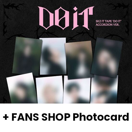 STRAY KIDS - DO IT (ACCORDION VER.) + FANS SHOP Photocard Nolae