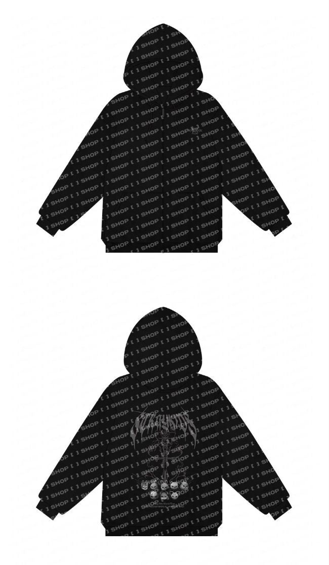 未開封 Stray Kids EVIL 闇SKZOO フーディー ジップアップ STRAY KIDS [ WORLD TOUR dominATE ] EVIL SKZOO HOOD ZIP-UP