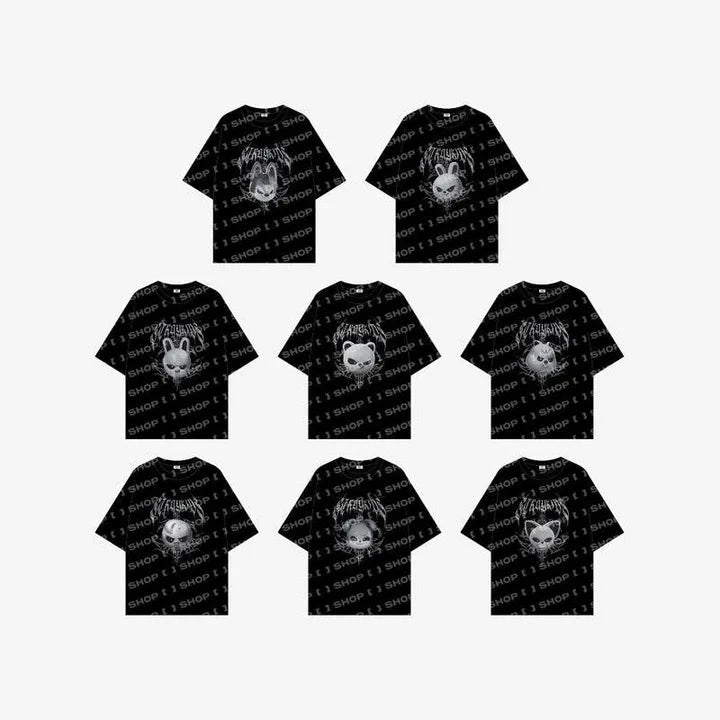 STRAY KIDS - EVIL SKZOO T-SHIRT (DOMINATE WORLD TOUR OFFICIAL MD) Nolae
