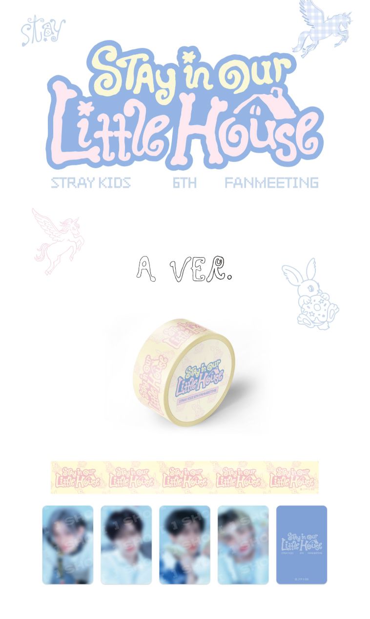 STRAY KIDS - ID PHOTO SET & BOX TAPE SET (6TH FANMEETING 'STAY IN OUR