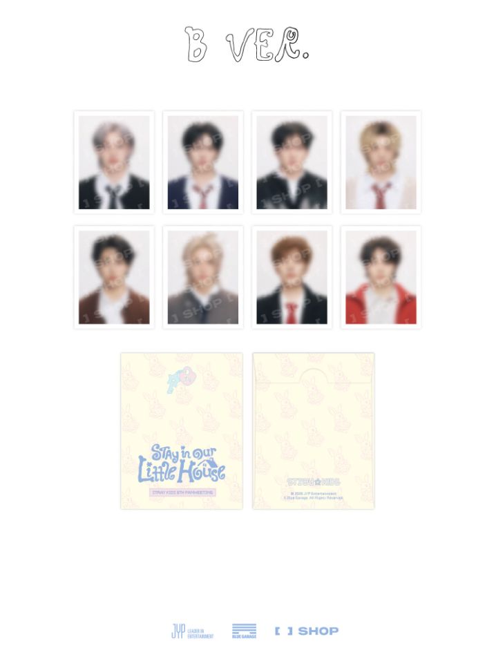 STRAY KIDS - ID PHOTO SET & BOX TAPE SET (6TH FANMEETING 'STAY IN OUR