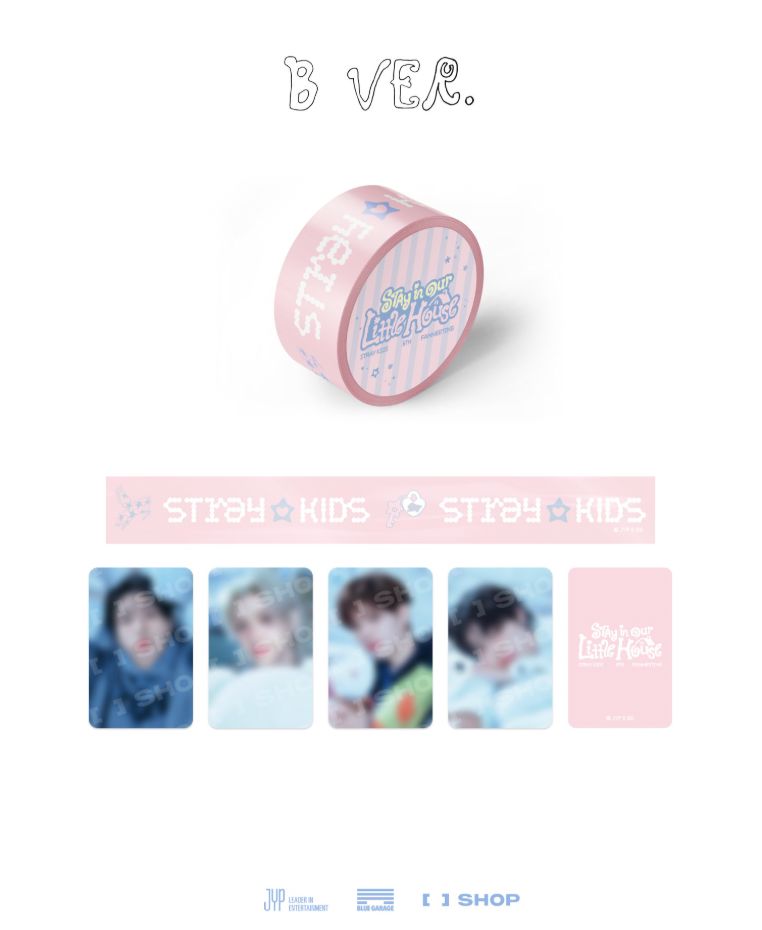 STRAY KIDS - ID PHOTO SET & BOX TAPE SET (6TH FANMEETING 'STAY IN OUR
