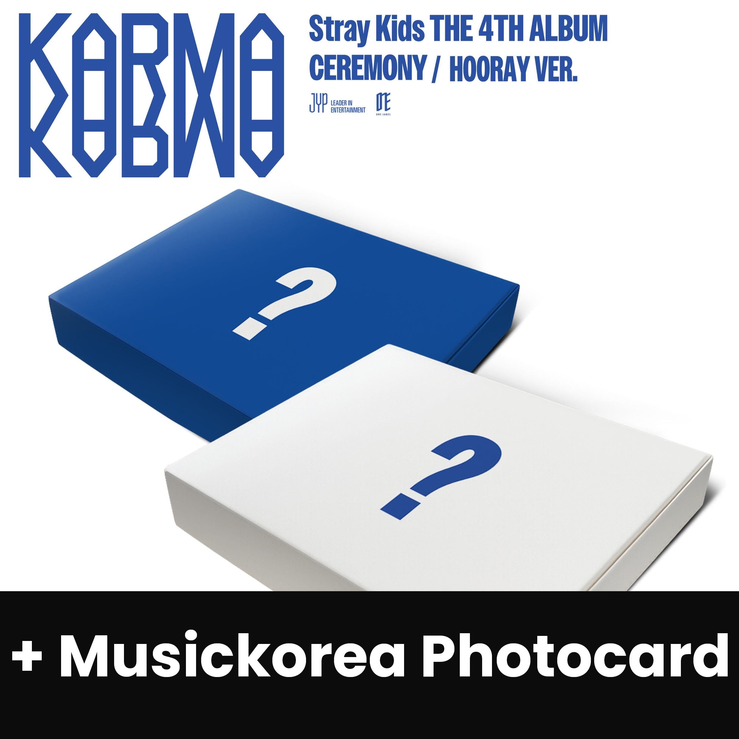 STRAY KIDS - KARMA + Musickorea Photocard Nolae