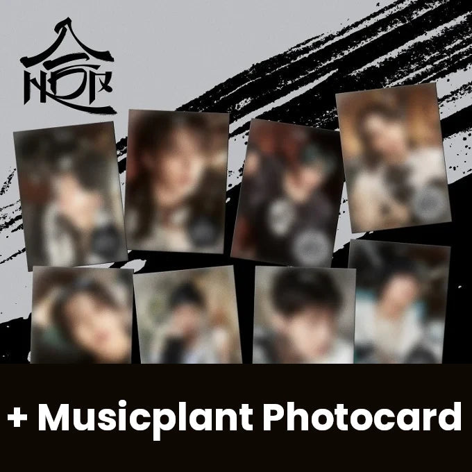 STRAY KIDS - SKZHOP HIPTAPE ‘合 (HOP)’ (ACCORDION VER.) + Musicplant Photocard Nolae