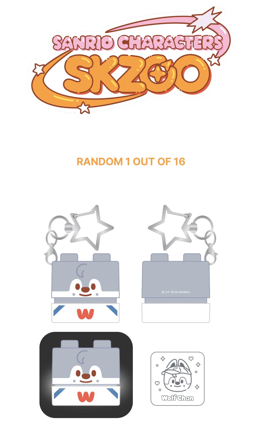 STRAY KIDS - SKZOO X SANRIO CHARACTERS MD 3 Nolae