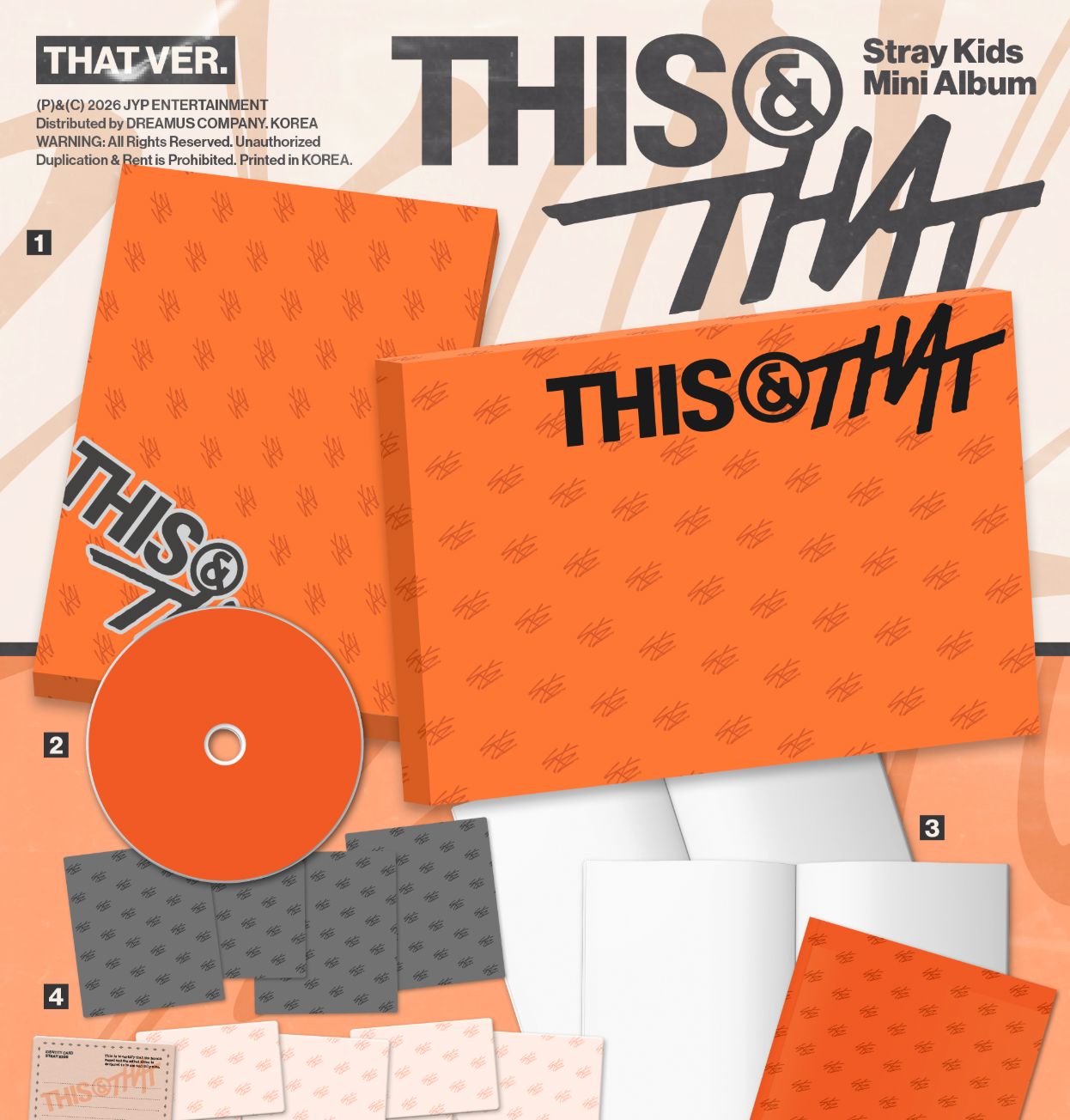 STRAY KIDS - THIS & THAT + Dear My Muse Gift Nolae