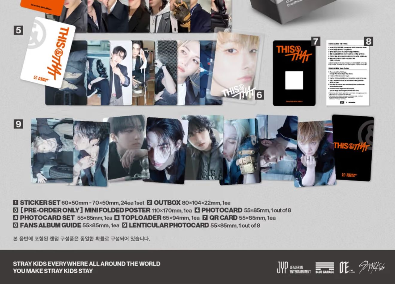 STRAY KIDS - THIS & THAT (FANS ALBUM VER.) + Soundwave Gift