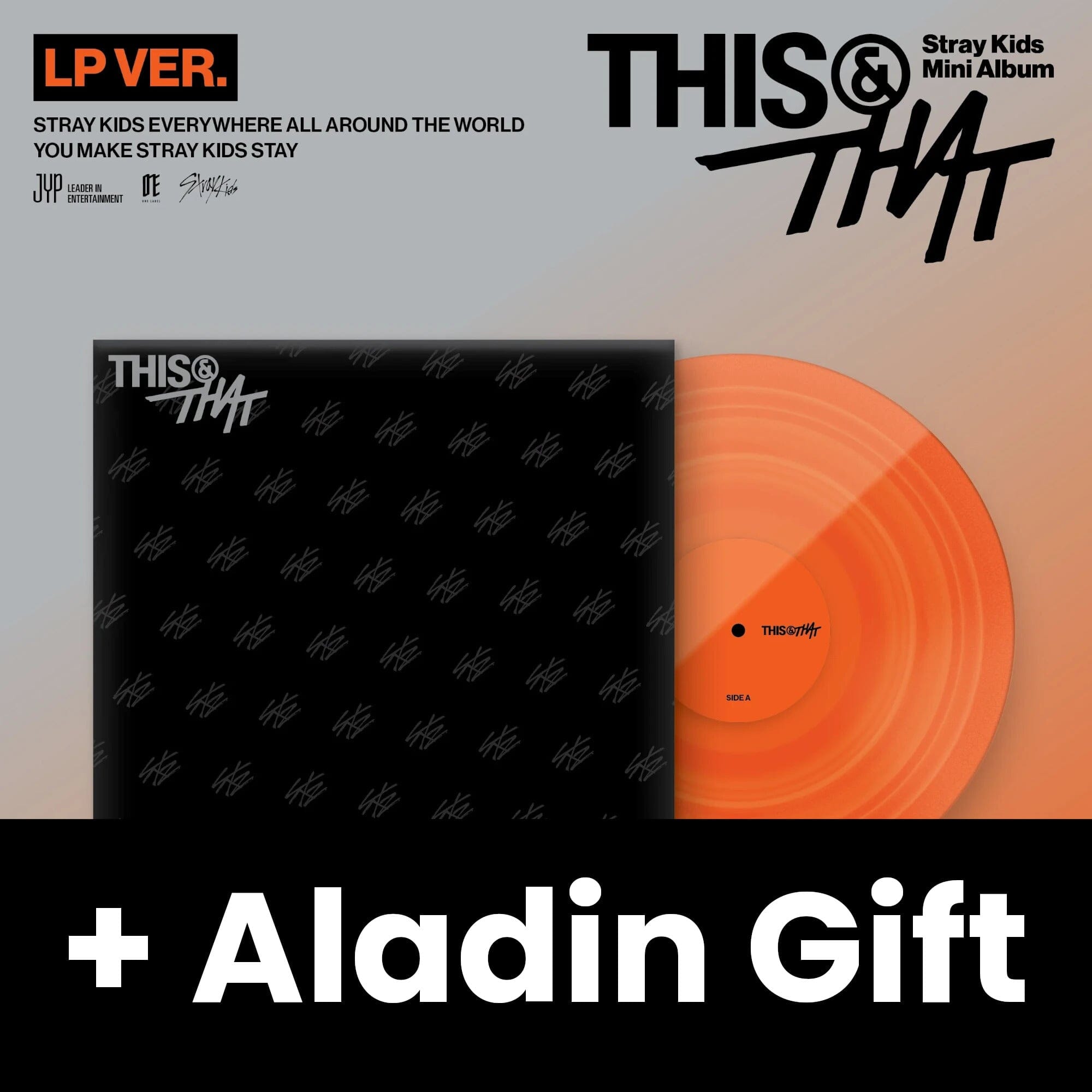 STRAY KIDS - THIS & THAT (LP VER.) (LIMITED) + Aladin Gift Nolae